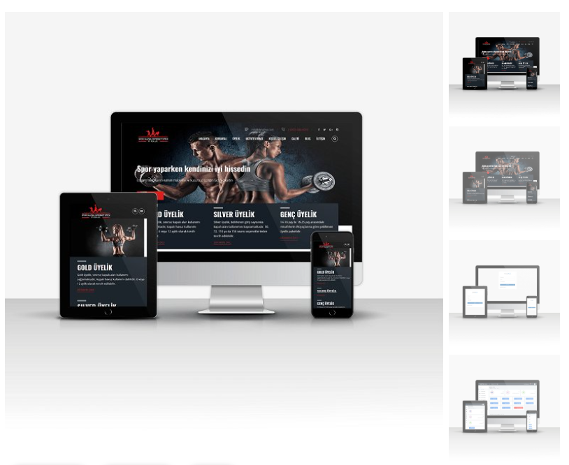 Spor Salonu Web Sitesi Scripti ile Dijital Dönüşümde Fark Yaratın!