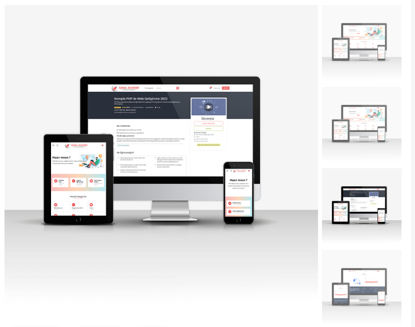 Eğitim Otelleri İçin Özel Web Sitesi Scripti